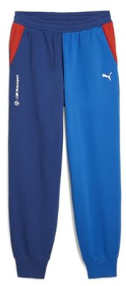 PUMA BMW M Motorsports Essentials+ fleecebyxor träningsbyxor, Pro blå-m färg, XXL