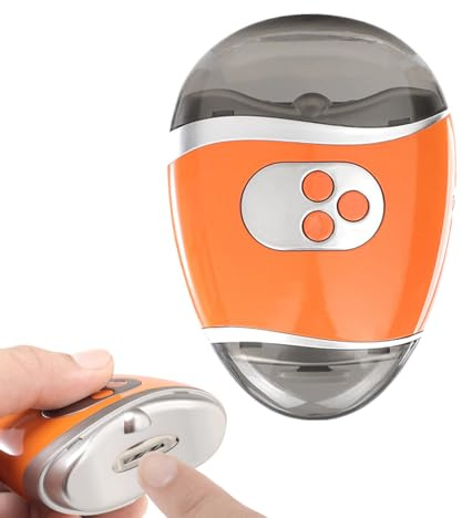 Dopsyesn Coupe-Ongles Électrique | Ponceuse Manucure Sécurisée Pour Coupe | Coupe-Ongles Électrique Automatique Avec LED,pour Hommes Femmes Adultes Bébé Seniors