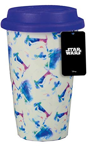 Star Wars Travel Mug with Repeat Stormtrooper Print, multicolour