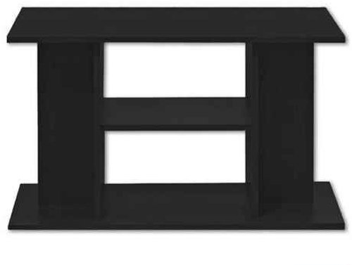 Diversa Aquarium Unterschrank Budget 80 x 35 x 60 cm, Aquarienschrank Terrarium Schrank (Schwarz)