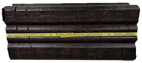 Hadley Bord na Mona Smokeless Irish Peat Briquettes - 2 x 12.5KG (25KG)