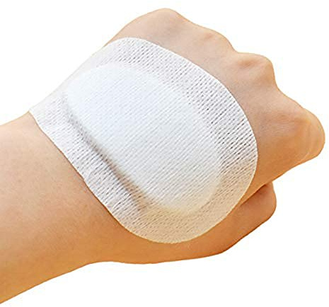 20pcs Sterile Non-Woven Eye Pads Patches Adhesive Bandages Wound Dressings for Adults