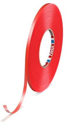 tesa 4914, Doppelseitiges Low VOC Klebeband, transparent, Abmessung:9mm x 50m
