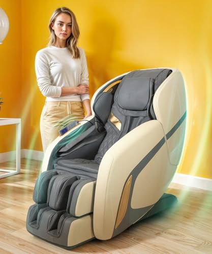 GLOBAL RELAX® | KENSHO 2D+ Fauteuil de Massage I Bleu grisâtre | 7 programmes | Air Pressure Therapy I Foot Reflex I Back Thermotherapy I Gravity Zero I Zero Space | 3D Surround Sound | Bluetooth