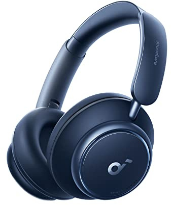 soundcore by Anker Space Q45 Adaptive Active Noise Cancelling Headphones, Reduce Noise by Up to 98%, 50H Playtime, App Control, LDAC Hi-Res Wireless Audio, Comfortable Fit, Clear Calls, Bluetooth 5.3