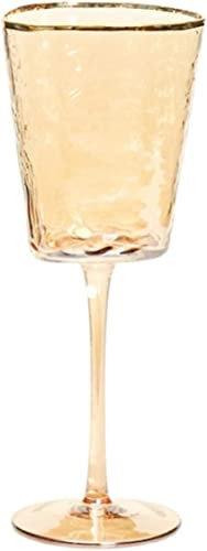 MORYEN Wine Glasses, Red Wine Glass with Gold-Rimmed Crystal Glass mug (Color : 3, Size : 22 * 8.5cm)