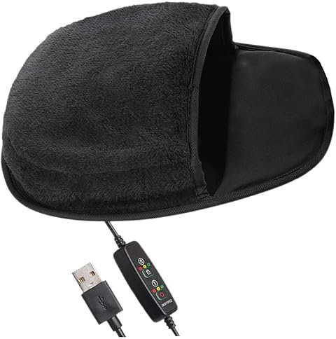 MAGICLULU Beheiztes Mauspad Für Büro Winter USB Beheiztes Computer-mauspad Mausmatte Mit Tastatur-mauskissen Desktop-mauspad Für Gamer Und Arbeit