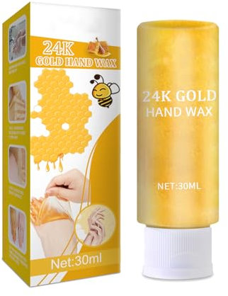 Gold Honig Hand Mask Wax,Hydrating Nourishing Hand Mask Wax,Gold Honig Peel Off Handmaske,Honig Peel Off Hand Wax Maske,Milk Honey Peel Off Hand Mask Wax,Peeling-Aufhellung Handmaske