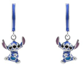 Boucles D'oreilles Disney Lilo & Stitch en Argent Sterling pour Enfants, Taille Unique E906533RRHL.PH