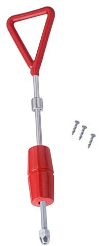 1 LB Dent Puller Slide Hammer Kit with 3 Screw Tips,Auto Body Repair Tool Sliding Work DIY Repair,One Piece Shaft/Handle for Strength