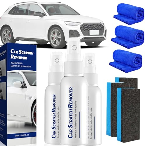 Car Scratch Remover, Car Scratch Repair Agent，2024 New Kratzer Entferner,Autolack Reparatur Kratzer Spray FüR Autos Und MotorräDer (100ml,3PCS)