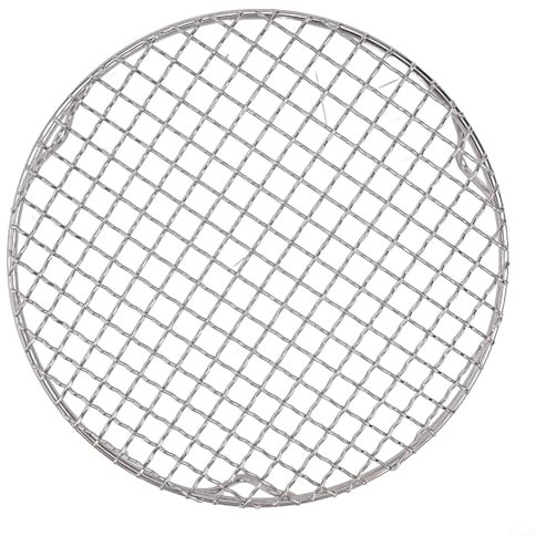 Jonikuper Round Cooling Baking Rack Made of 201 StainlessSteel for Cooling Baked Goods or Grilling Meats(24cm)