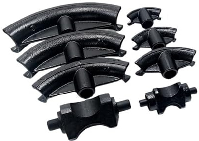 Hydraulic Pipe Bender Dies, Up to 90°, Hand Tube Bending Tool Tubing Bender, for 10-114mm Tubes(1 for 34mm Tubes)