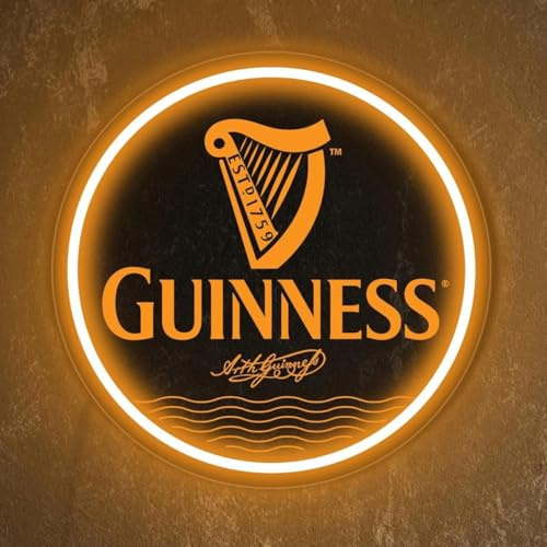 souleather Guinness Neonschild Bierbar Licht Home Bar Neonschild
