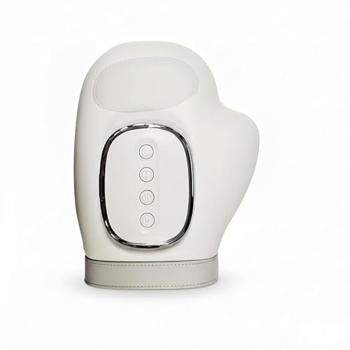 Handmassagegerät gegen Arthrose, Karpaltunnel & Sehnenscheidenentzündung, elektrischer Hand Massager mit Wärme, 5 Intensitäten, 3 Modi, kabellose Schmerzlinderung