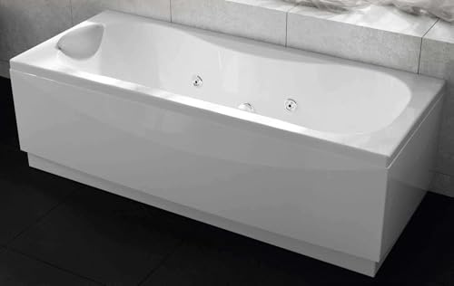 novoalugas Calypso – Vasca 160 X 70 Sinistro riempimento bianco 3 Pannello