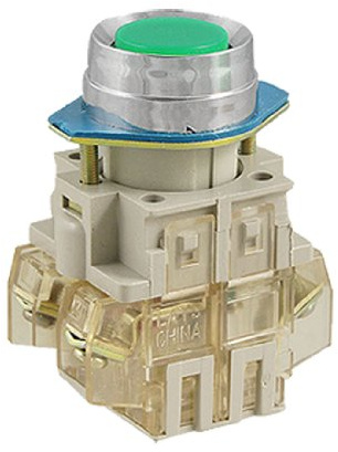 Aexit AC 660V 10A Signo verde Encendido Interruptor pulsador momentáneo 1 NO N/O 1 NC (model: C7588IIIVII-7566DH) N/C