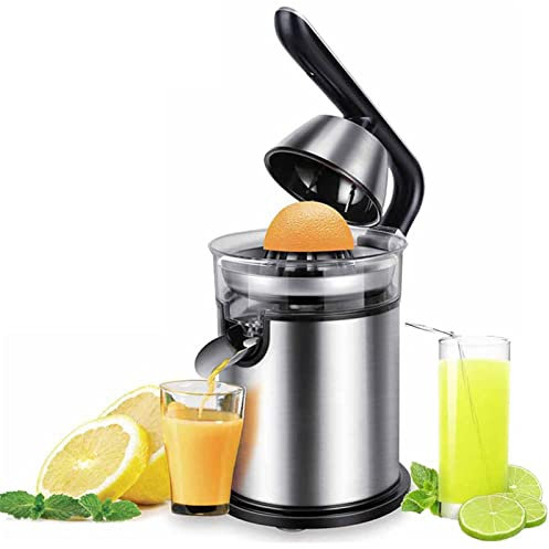 Exprimidor de Jugo de Naranja y limón, exprimidor eléctrico de cítricos, exprimidor de Naranja Potente y silencioso, extracto de Jugo para Batidos y cócteles