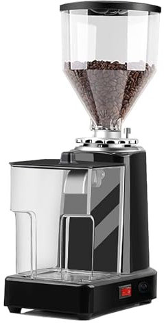 YOtat Macinacaffè Elettrico Macinacaffè Elettrico Macinino per Chicchi di caffè da 35 Once Facile da Pulire per Viaggi Domestici All'Aperto 0,7 Once/S (Nero)