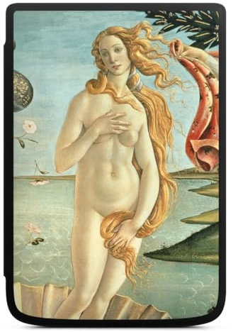 Coque pour liseuse Compatible avec Vivlio Touch HD Plus Etui pour liseuse Protection pour liseuse Botticelli Peinture