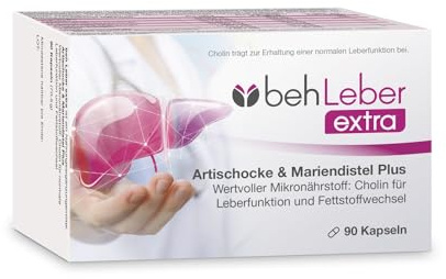 beh Leber extra Mariendistelkapseln, 90 Kapseln