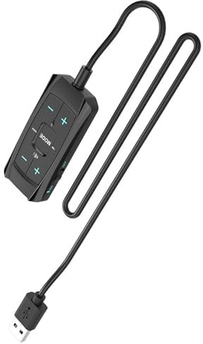Limtula Carte Son Externe USB 7.1 Adaptateur Auditif Surround avec Contrôle du Son pour Casques Jeu sur PC Câble Long