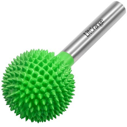 Litorange Fresa a sfera in legno diamantato con punta lunga per trapano, smerigliatrice a testa sferica da 1/4 per smerigliatrice dritta elettrica, fresa per legno, fresa a sfera per lavorazione del