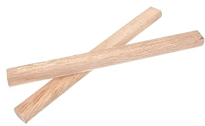 Operitacx Poignées en Bois De Remplacement pour Hache 40 Cm, Lot De 2, Manche Ergonomique Solide, Accessoires pour Outil De Travail du Bois, Usage Extérieur Et Jardinage