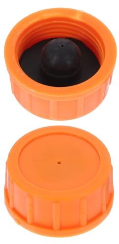 Yardwe Tapa de Repuesto para Tanque de Combustible de 2 Piezas, Tapa de Tanque de para Cortacésped, Recortadora de Césped, Desbrozadora, Pequeña.