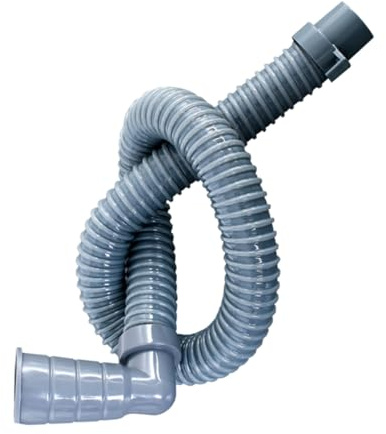 WEKADRIN Tuyau de Vidange Flexible Mètres pour Machine à Laver avec Raccord Coudé Ajustable Rallonge pour Lave Linge Lave Vaisselle et Climatisation Étanche et Élastique
