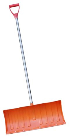 Fenteer Schneeschieber, Handwerkzeug, 63,5 cm breit, multifunktionaler Schneeräumer, Schneepflug, Schaufel für Garten, Haus, Auto, Garage, Camping, Terrasse