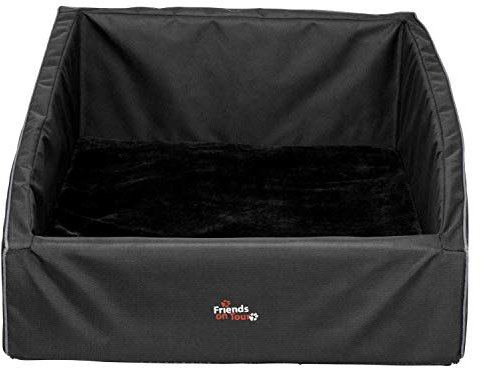 Trixie 13473 Kofferraum-Bett, 60 × 50 cm, schwarz