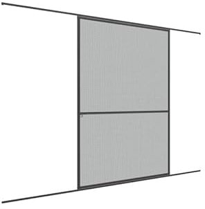Primaster Insektenschutz-Schiebetür anthrazit 120x240cm Fliegengitter