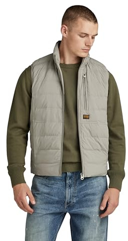 G-Star Homme Veste Sans Manches Foundation Liner, Gris (elephant skin D24277-D518-G106), L
