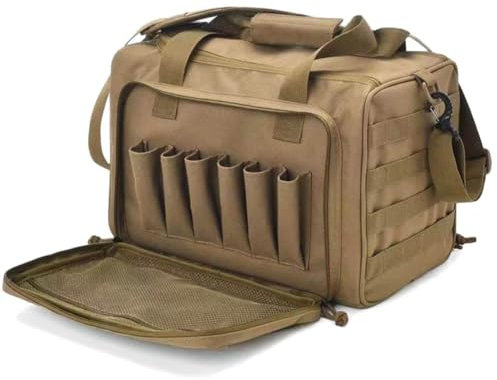 AMZLORD Taktische Waffen-Range-Tasche Waffen-Range-Aufbewahrungstasche mit mehreren Fächern -System Outdoor-Jagdzubehör Waffen-Taktikkoffer Taschen zum Klettern Wandern Camping