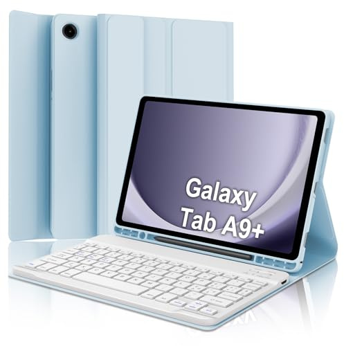 Cover Tastiera per Samsung Galaxy Tab A9+/A9 Plus 11 2023 X210/X216/X218
