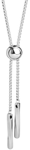 NVOQILIN Sexy Bolo-Krawatten-Halskette für Damen und Mädchen, coole Schmuckkette, Lariat mit Perlen, Choker, Körperschmuck, Sommer