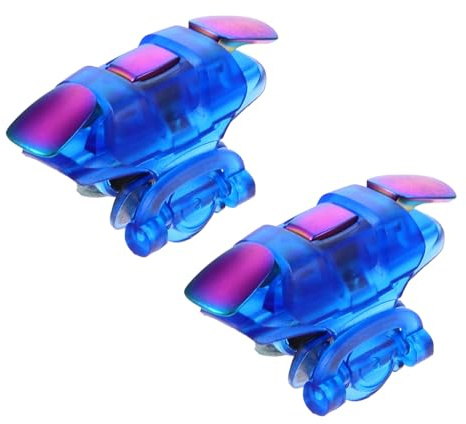 Mikinona 2paare Mobile Game Controller Mit Verstellbarem Design Rutschfesten Silikonpads Und Metallknöpfen Kompatibel Mit Smartphones Für Verbessertes Spielerlebnis