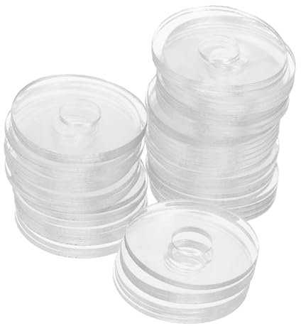 Alipis 50piezas Arandelas de Vinilo Junta Anti-Flojamiento, Juntas de Tornillo para Mango Ducha, Reemplazo y Reparación DIY