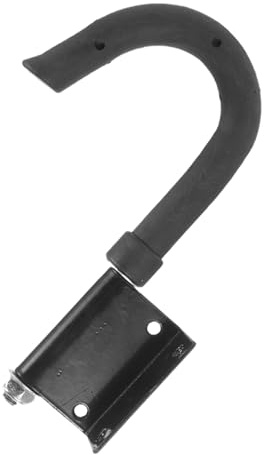 Toddmomy Gancho para Escalera Extensible de Hierro con Accesorio Antifallo para Tejados y Áticos Gancho de Seguridad Resistente para Escaleras de Pared y Exteriores