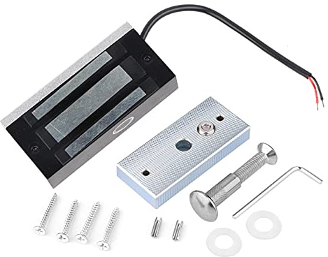 Serrure Magnétique Électrique, Verrou à Force Forte 60kg, pour Porte Cabinet Tiroir - Sécurité Anti - effraction, Protection Contre Surtensions, Usage Polyvalent