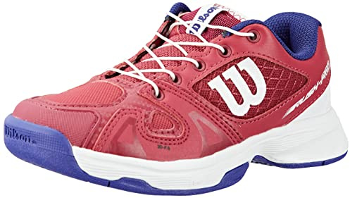 Wilson Girls' Tennis Shoes, RUSH PRO JR QL, Pink/White/Blue