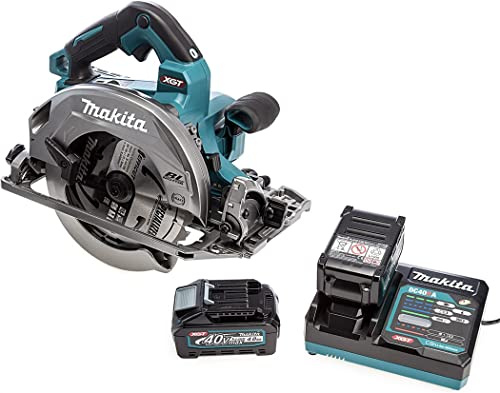 Makita XGT HS004GM201 - Sega circolare manuale a batteria 40VMAX