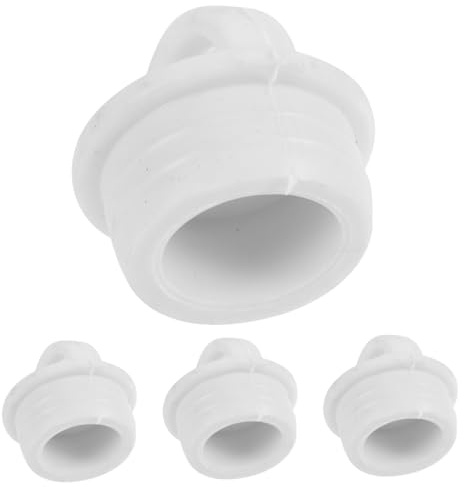 GOOHOCHY Mop Bucket Plug - 4Pcs Leakproof Rubber Drain Stoppers for Buckets Durable Sealing Accessories for Sinks and Washbasins