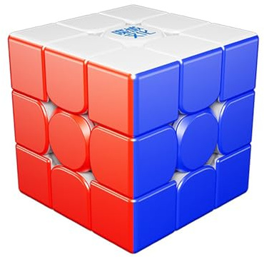 Moyu Weilong V11 2025 Speed Cube 3x3 Stickerless Puzzle Cube Adjustable Tension 48 Magnets 3 by 3 Smooth Professional Magnetic Master Cube(Magnetic UV Version)