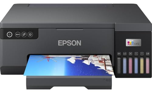Epson Ecotank L8050 Fotodrucker 5760 X 1440 Dpi 20,30cm (8) X 30,50cm (12) (20x30 Cm) Wlan (c11ck37402)