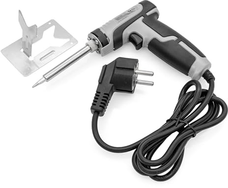GALLUNOPTIMAL Sprint200 Lötpistole 230 V mit Boost-Taste – 40/200 W Schnellheizung, Keramik-Heizelement, max. 450 °C, mit 2 mm Lötspitze, ergonomisch & leicht