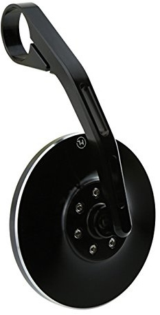 HIGHSIDER Conero 2 Motorrad Lenkerendenspiegel (Stück), E-geprüft (Lang)