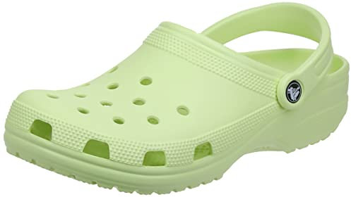 Crocs Classic Clogs (Best Sellers), Zuecos Unisex adulto, Verde Lime Zest, 33/34 EU