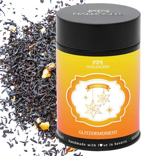 Hallingers Genuss Manufaktur Loser Schwarz-Tee mit Vanille, Apfel & Orange